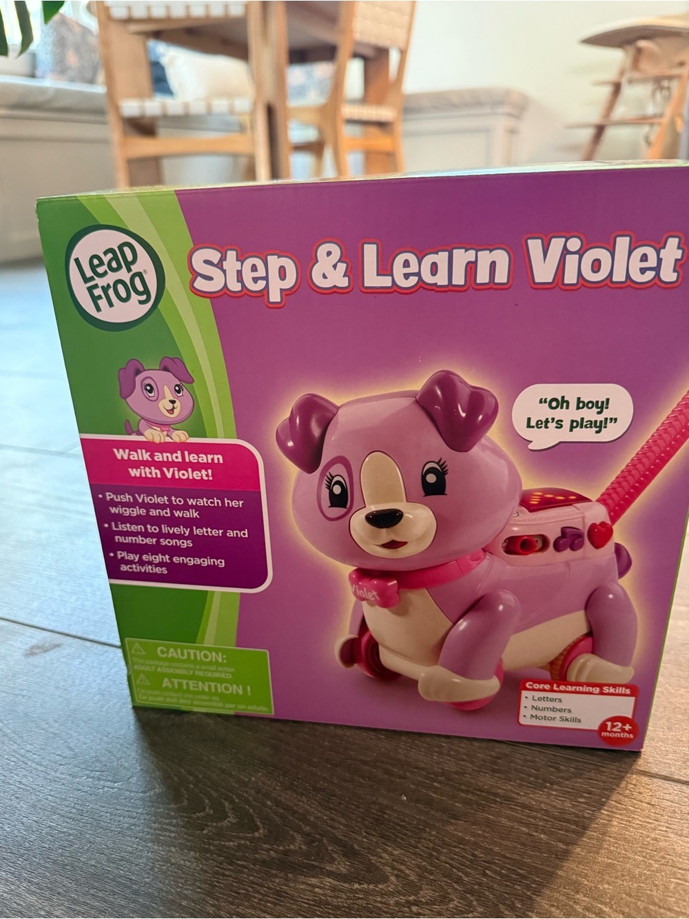 NWT Leap Frog Step & Learn Violet